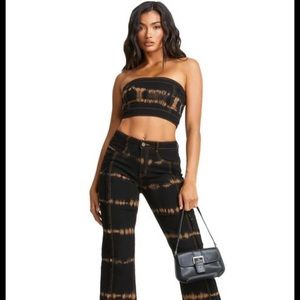 IAMGIA ARAGO DENIM BANDEU TOP